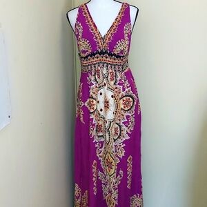 Temptations Women's Purple Maxi Dress